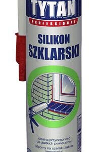 SILIKON SZKLARSKI I AKWARIOWY TYTAN 280ML CZARNY