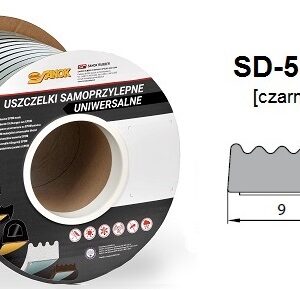 USZCZELKA CZARNA SD-58/4-0 DGP 9*4 MB