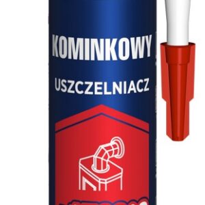 USZCZELNIACZ KOMINKOWY 280ML 1500C CZARNY